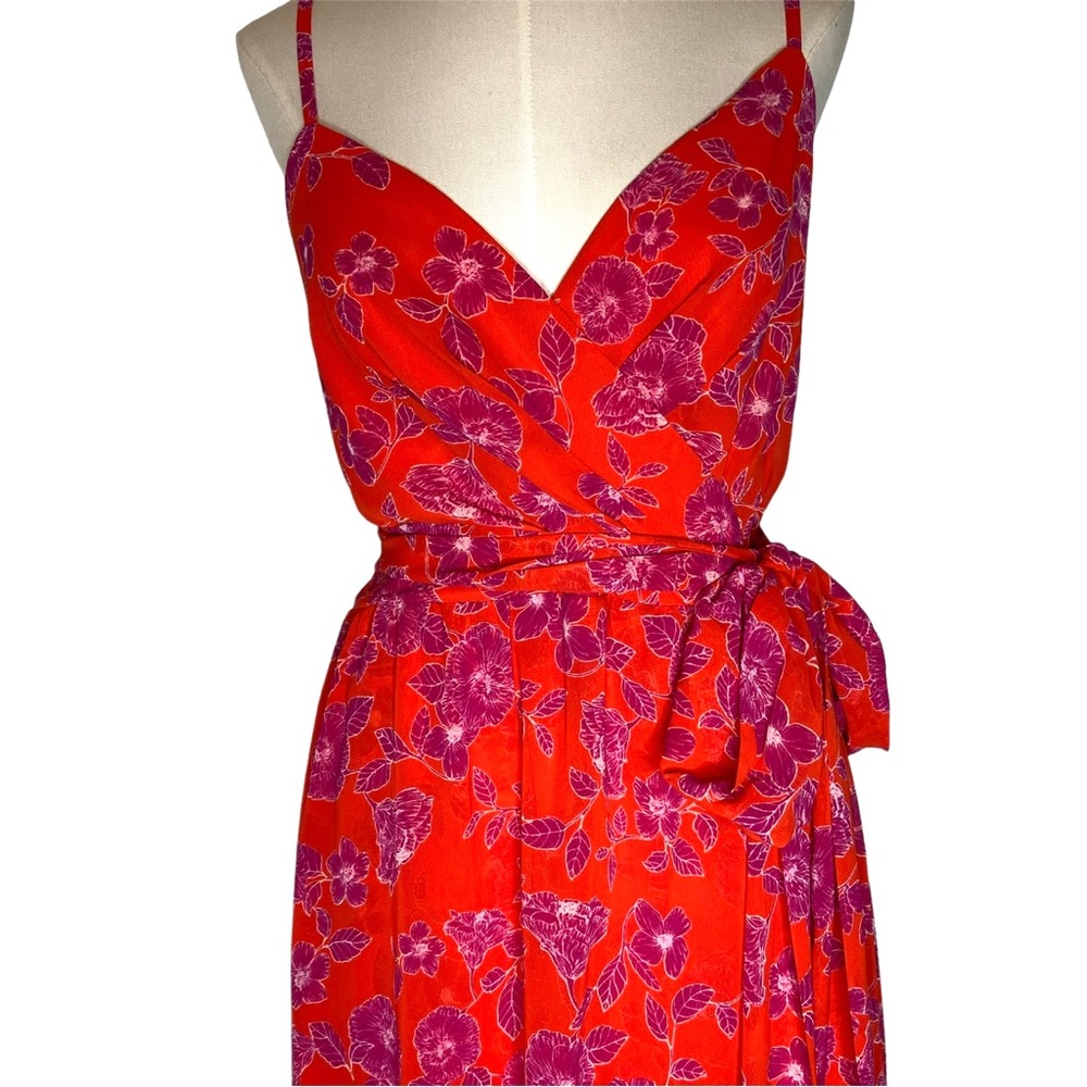ELIZA J Floral Chiffon Midi Dress - Picture 6 of 16